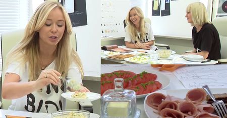 Przetakiewicz chwali się śniadaniem w TVN-ie. "Nie jestem taka luksusowa. Nie ma szampana i truskawek!"