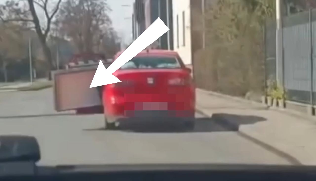 Aż wysłali nagranie policji. To nie żart. Seatem jechała 56-latka