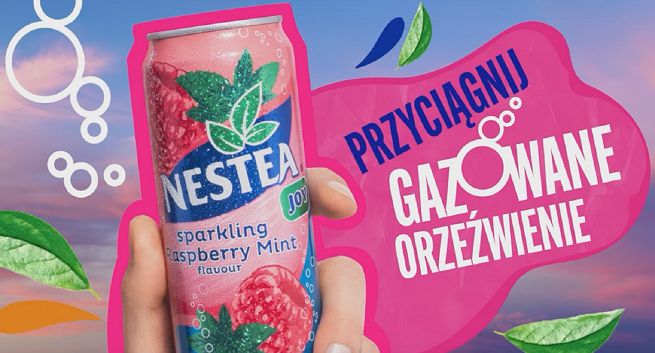 Na rynek trafiła gazowana wersja napoju Nestea