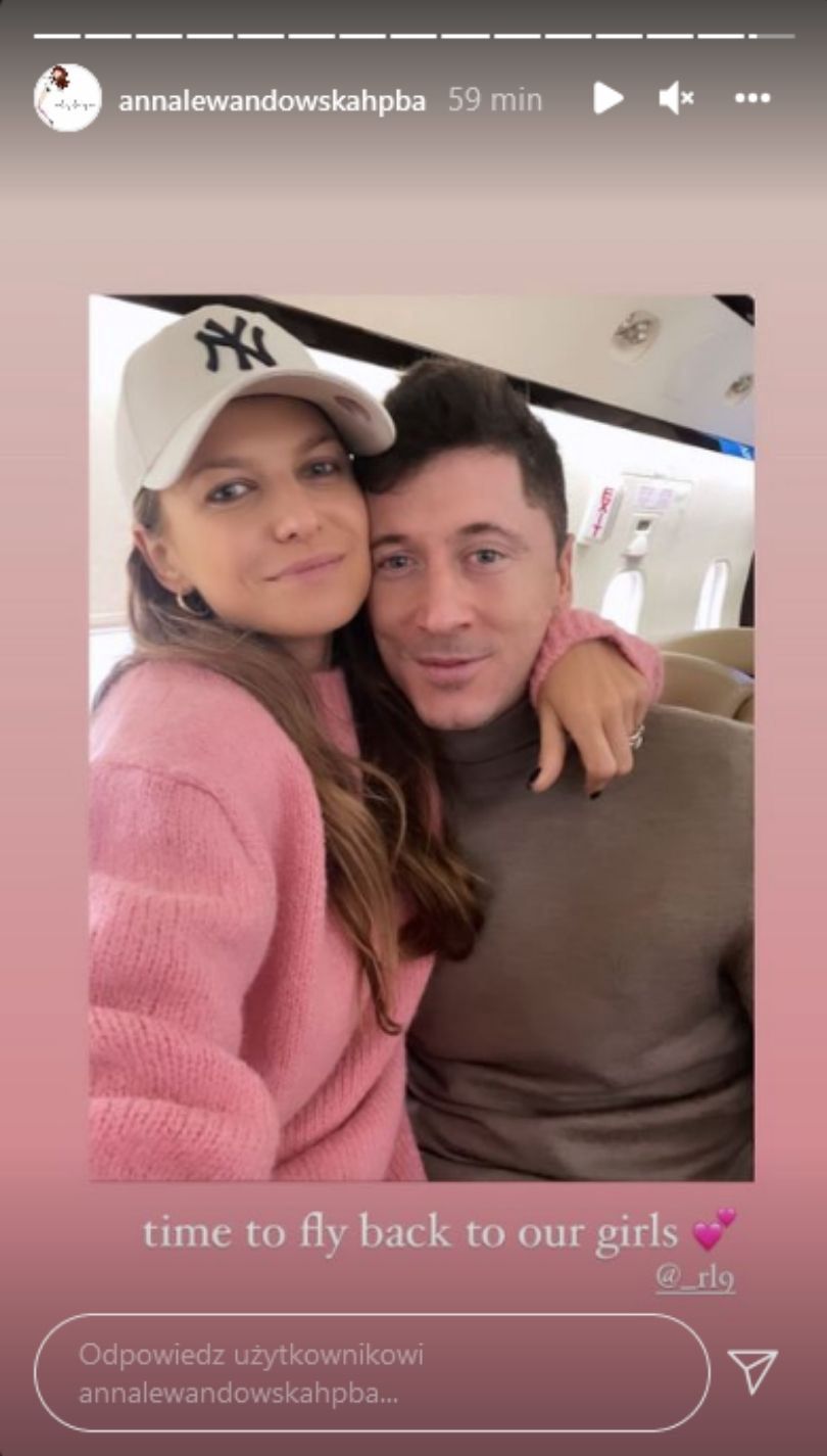 Anna i Robert Lewandowscy wracają do Monachium po gali Złotej Piłki