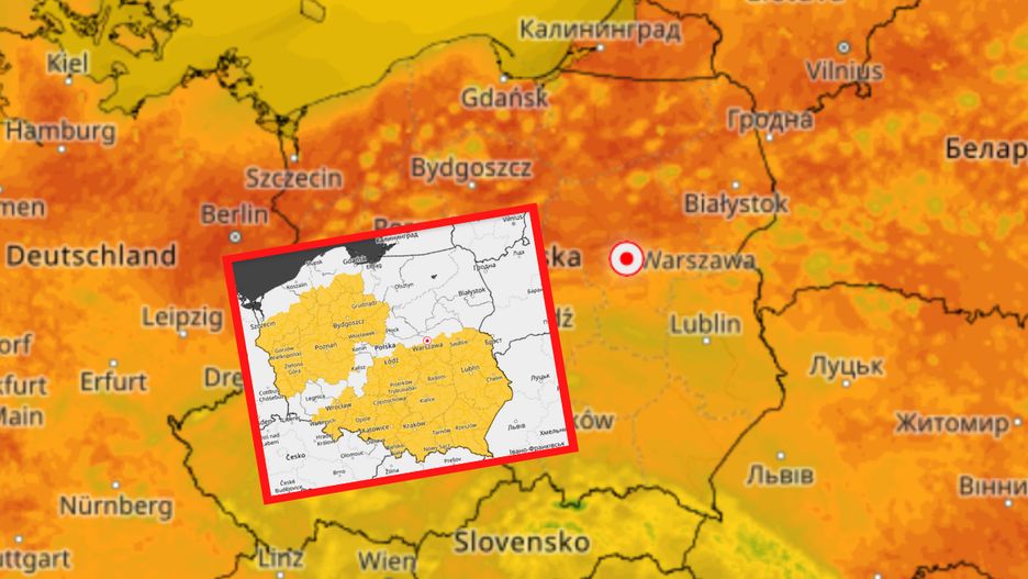 Aż do poniedziałku IMGW wydało serię ostrzeżeń dla wielu regionów Polski - związanych z burzami i upałami.