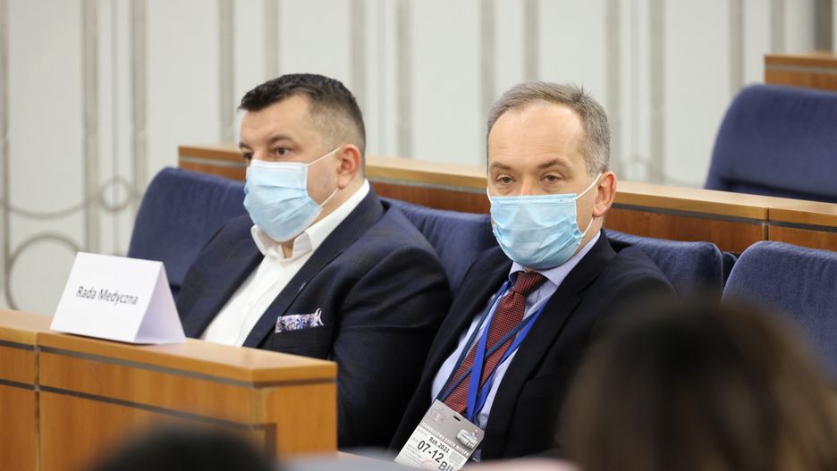Dr n med. Artur Zaczyński i dr n. med. Konstanty Szułdrzyński