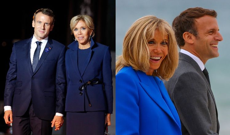 Brigitte Macron i Emmanuel Macron