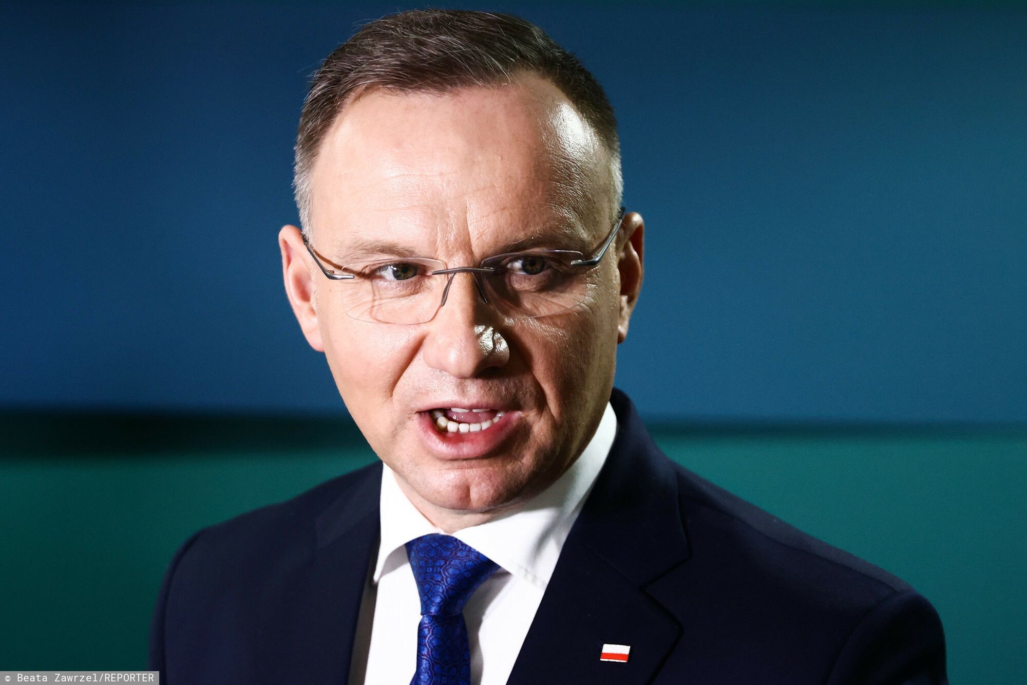 Szymona Hołownia wbija szpilę Andrzejowi Dudzie