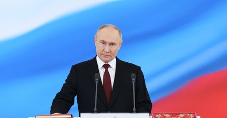 Putin złożył przysięgę w obecności ambasadorów Norwegii, Francji, Węgier i Słowacji