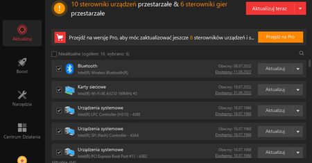Aktualizacja sterowników - jaki darmowy program pobrać?