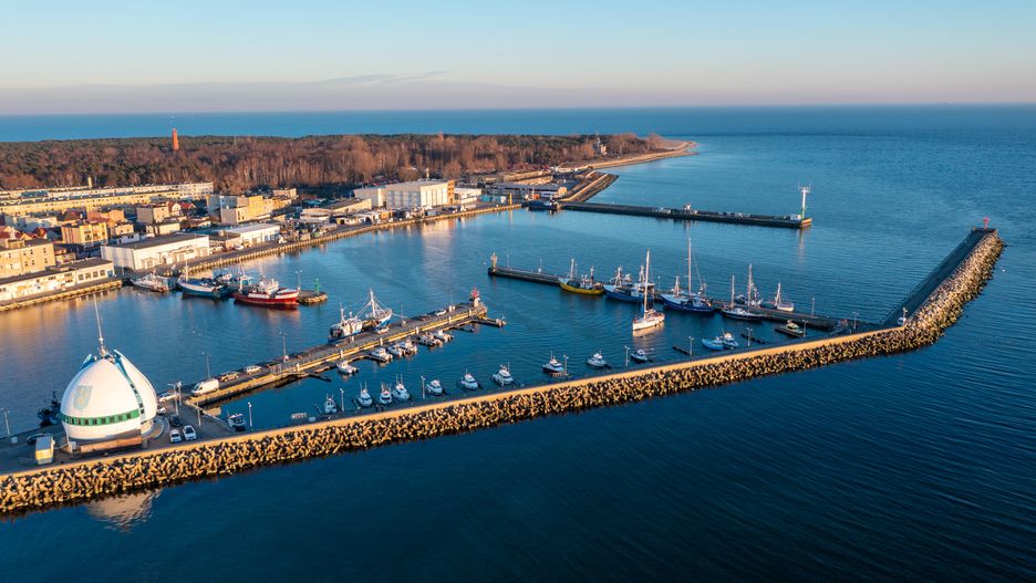 Zatoka Gdańska, port w Helu