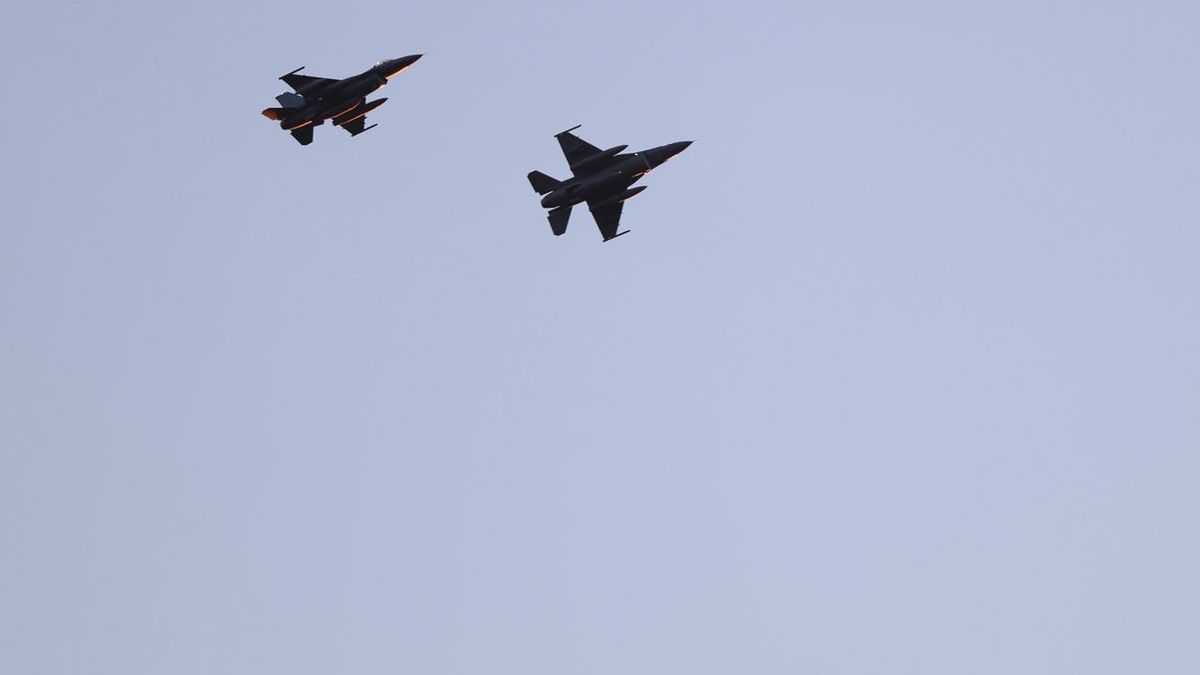 Myśliwce F-16 nad Słowacją