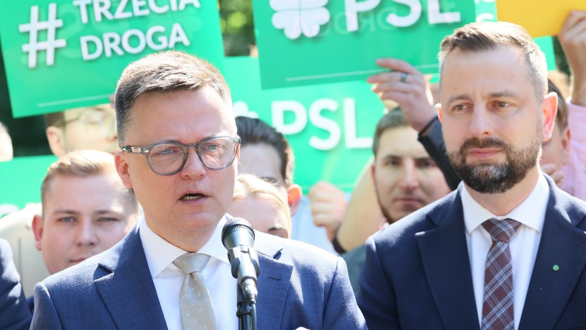 Szymon Hołownia z poparciem PSL