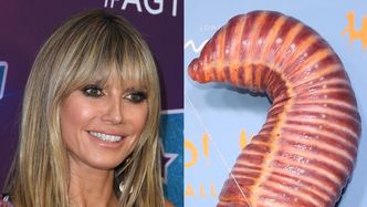 Heidi Klum znów WYGRAŁA HALLOWEEN! Tym razem przebrała się za gigantycznego ROBALA... (ZDJĘCIA)