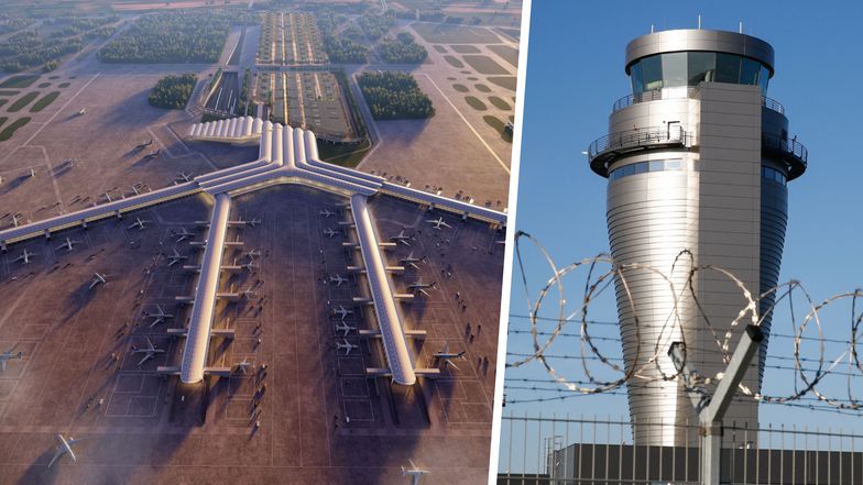 Wieża na lotnisku CPK ustanowi nowy rekord wysokości. I to ponad dwukrotnie