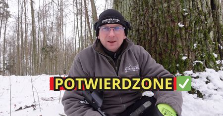 To miejsce nie jest przypadkowe. Pokazał, co znalazł w lesie