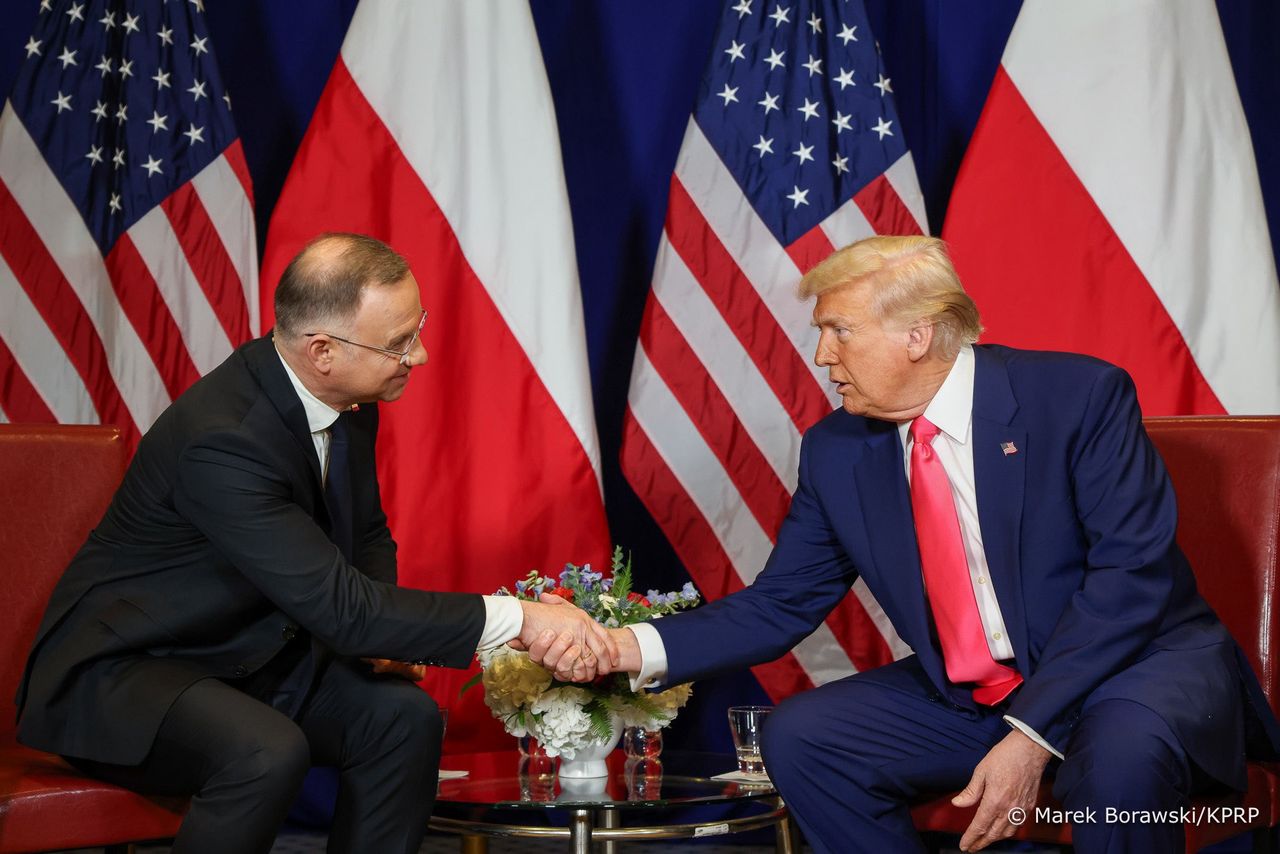 Spotkanie z Trumpem w kuluarach. Tak przebiegła wizyta Dudy w Waszyngtonie