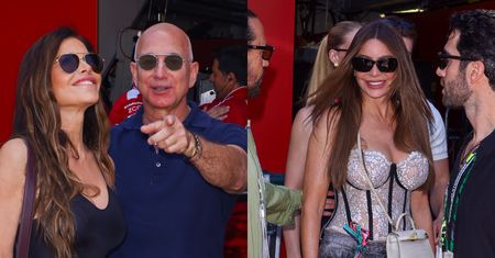 Sofia Vergara bryluje na Grand Prix Formuły 1 w Monako. Wpadli też Jeff Bezos i Lauren Sanchez