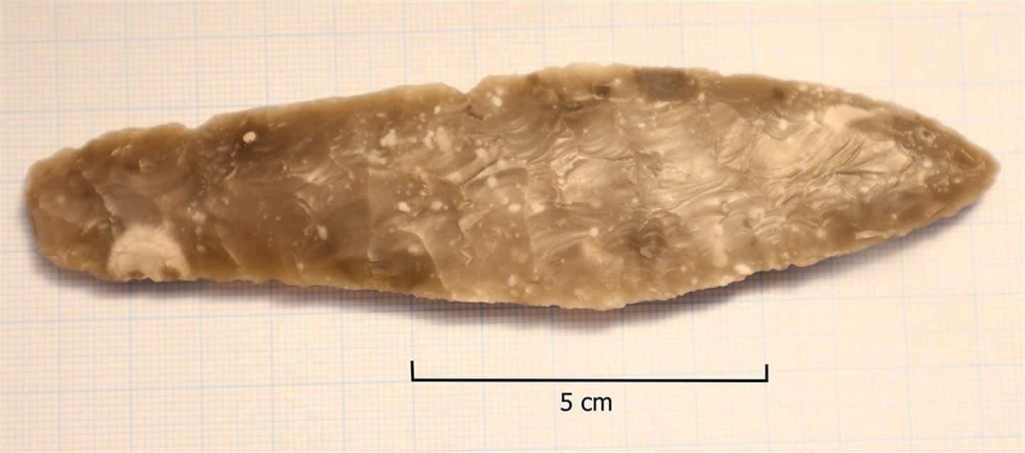 Dziecko znalazło sztylet, archeolodzy nic więcej. Zdjęcie z gminy okręgu Vestland