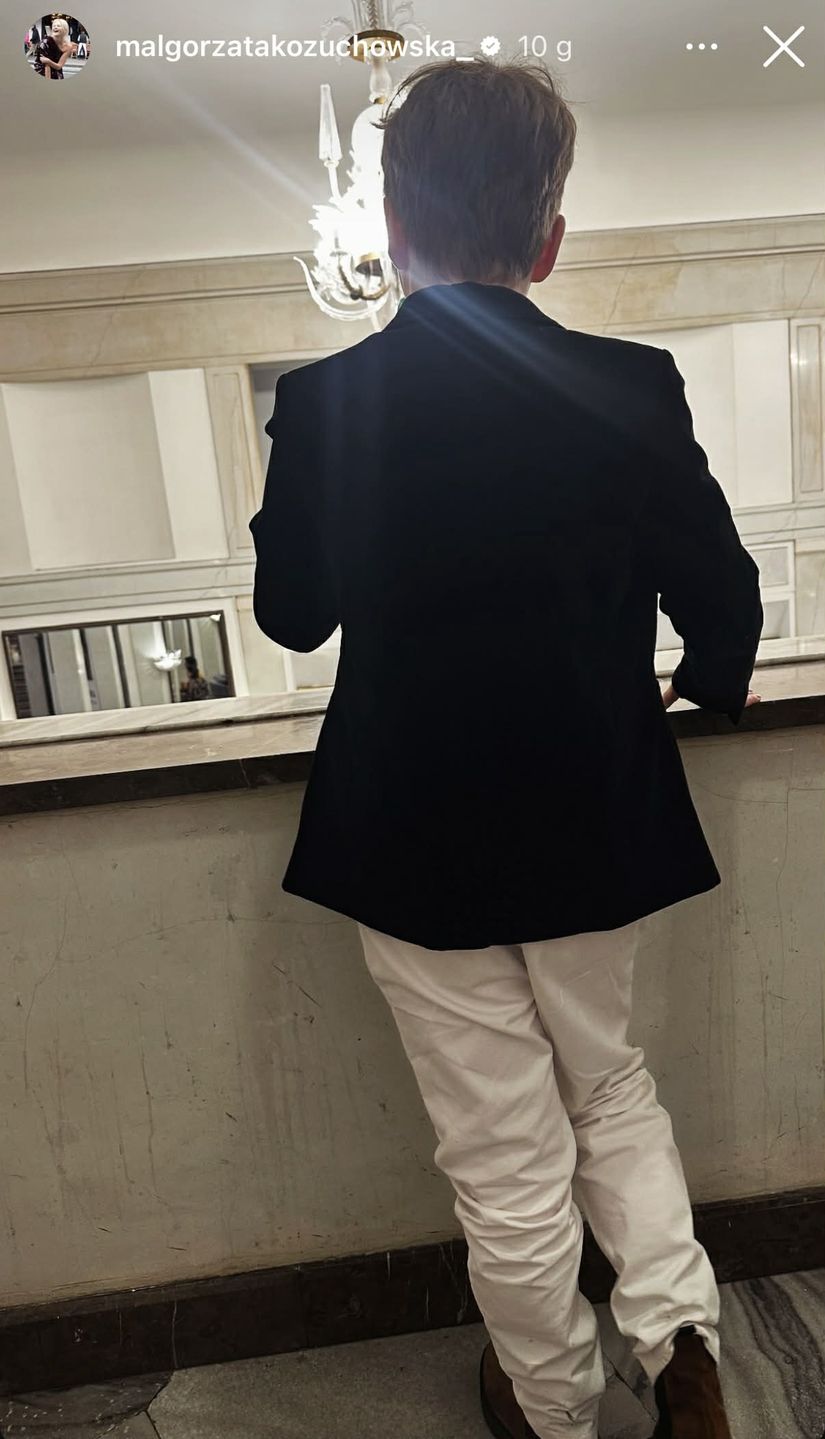 Małgorzata Kożuchowska pokazała syna