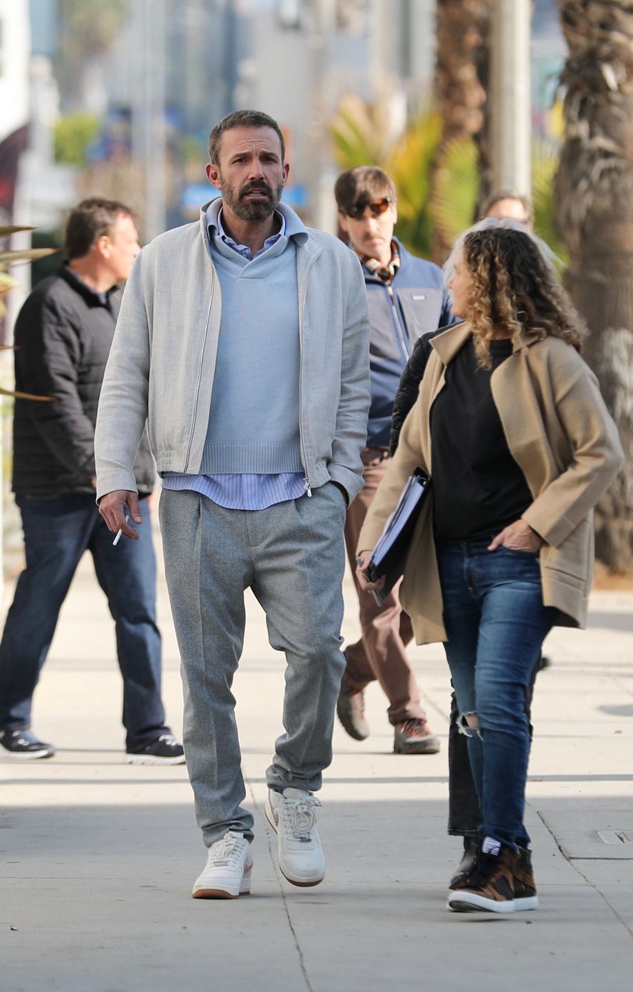 Ben Affleck w dzielnicy bezdomnych