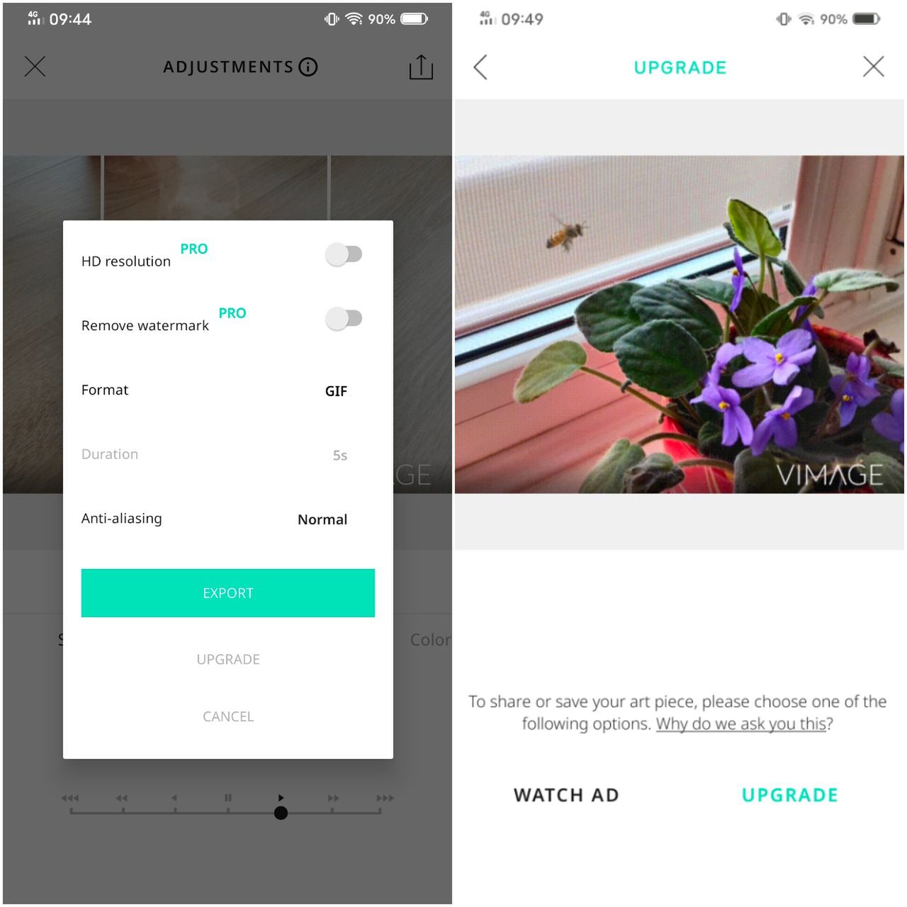 Vimage to aplikacja, która tchnie życie w twoje zdjęcia 3