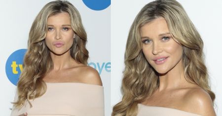 Ciężarna Joanna Krupa łapie się za brzuch podczas ramówki TVN (FOTO)
