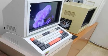 Zbudował własny komputer. Użył do tego klocków LEGO