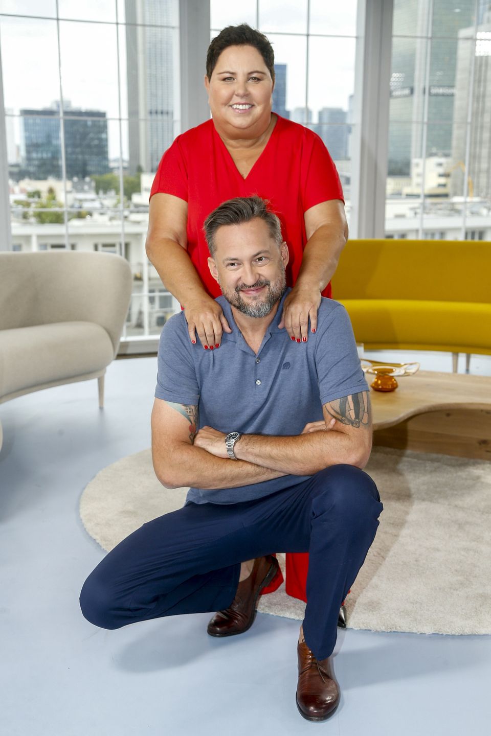 Marcin Prokop i Dorota Wellman