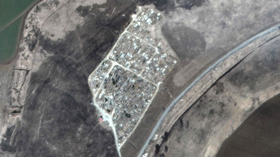 AFP PHOTO/Satellite image ?2022 Maxar Technologies