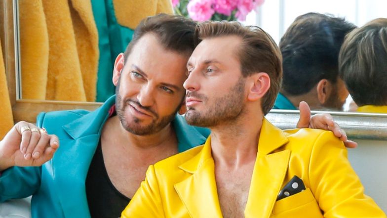 Rafał Grabias apeluje o "miłość i szacunek", pozując do zdjęcia z "księżniczką" i Gabrielem Sewerynem