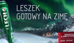 „Leszek gotowy na zimę” w reklamach i na puszkach piwa Lech (wideo)