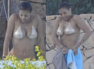 DUŻA Janet Jackson w bikini!
