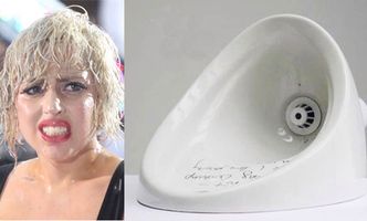 GaGa wystawiła obsikany kibel w galerii!