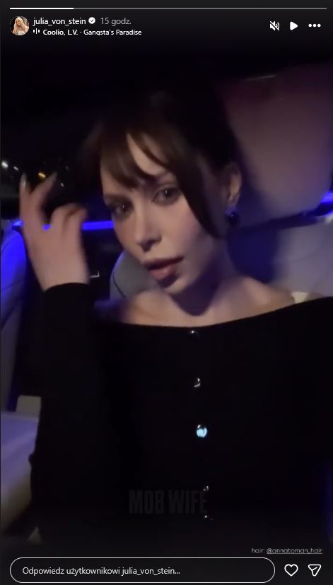 Nowa fryzura Julii von Stein