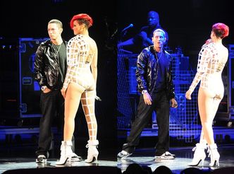 Eminem na koncercie Rihanny! (ZDJĘCIA)