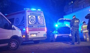 Wypadek w Kamiennej Górze. Pijana 13-latka spadła ze skały