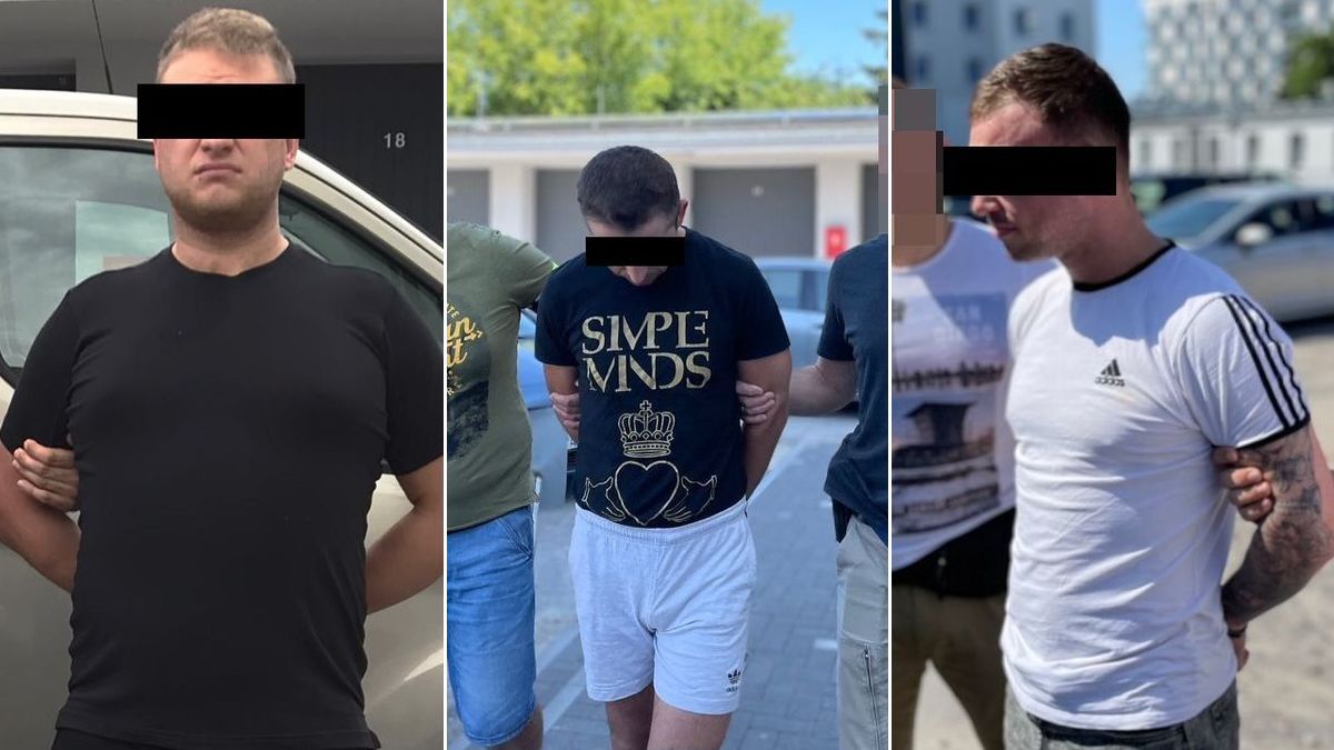Zatrzymani mężczyźni za rozbój i kradzież na 22-latku