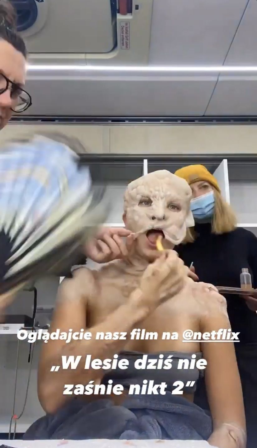Halloweenowa Julia Wieniawa zdradza, jak wcielała się w MUTANCICĘ