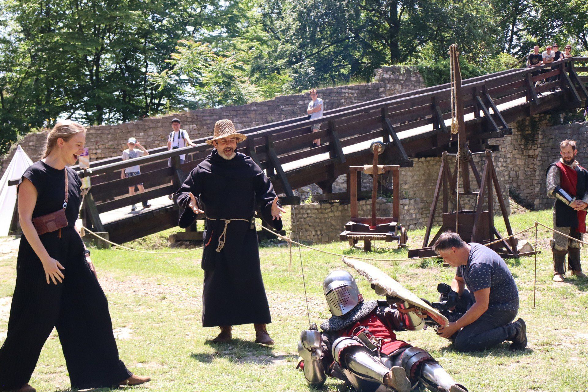 Rycerze na Zamku Lipowiec w Babicach. Średniowieczne bitwy i historyczne odkrycia