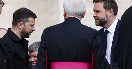 Ukraińskie media: Zełenski spotkał się z Vance'em