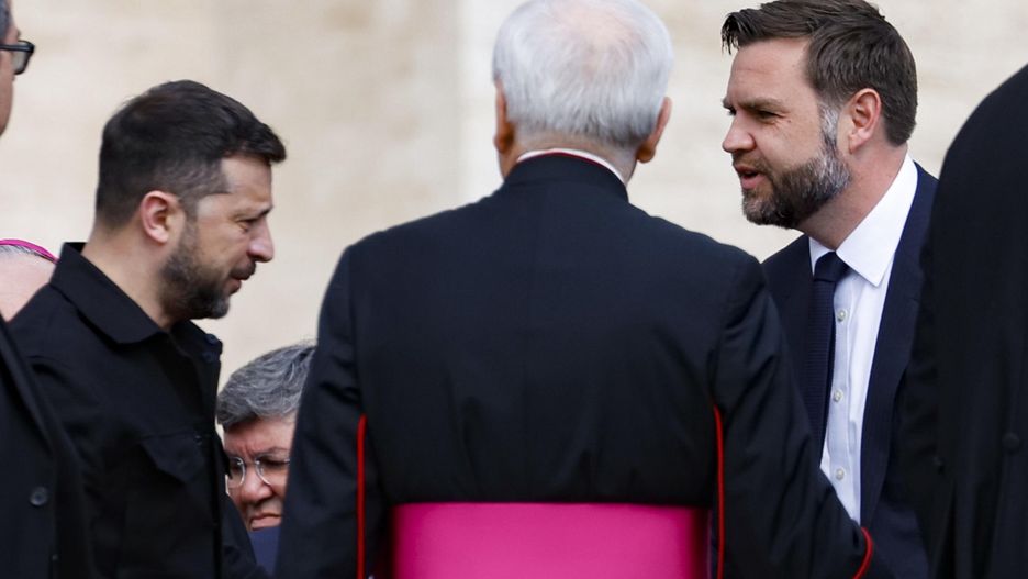 Media: Zełenski spotkał się z Vance'em