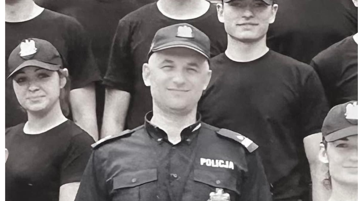 Zmarł policjant Rafał Fortuński
