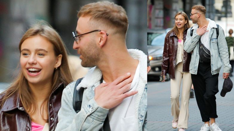 Oliwia Bieniuk "na mieście" z kolegą z "Tańca z Gwiazdami"