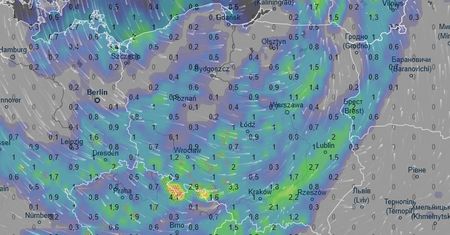 Pogoda. Trochę słońca, a potem znów chmury i deszcz