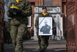 Pożegnanie tragicznie zmarłego żołnierza. "Mundur był twoją pasją"