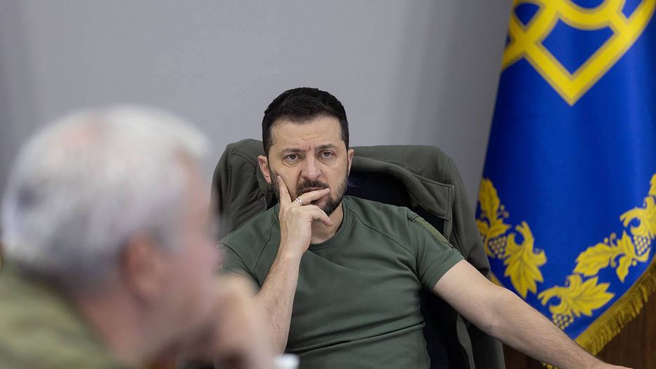 Ukrainian President Holds A Meeting After Russian Attack
Ukrainian President Volodymyr Zelensky holds a meeting after Russia's large-scale missile attacks on Monday October 10, 2022 in Kyiv, Ukraine.. Photo by Ukrainian President Press Offic /UPI Photo via Newscom
Dostawca: PAP/Newscom
Ukrainian President Press Offic