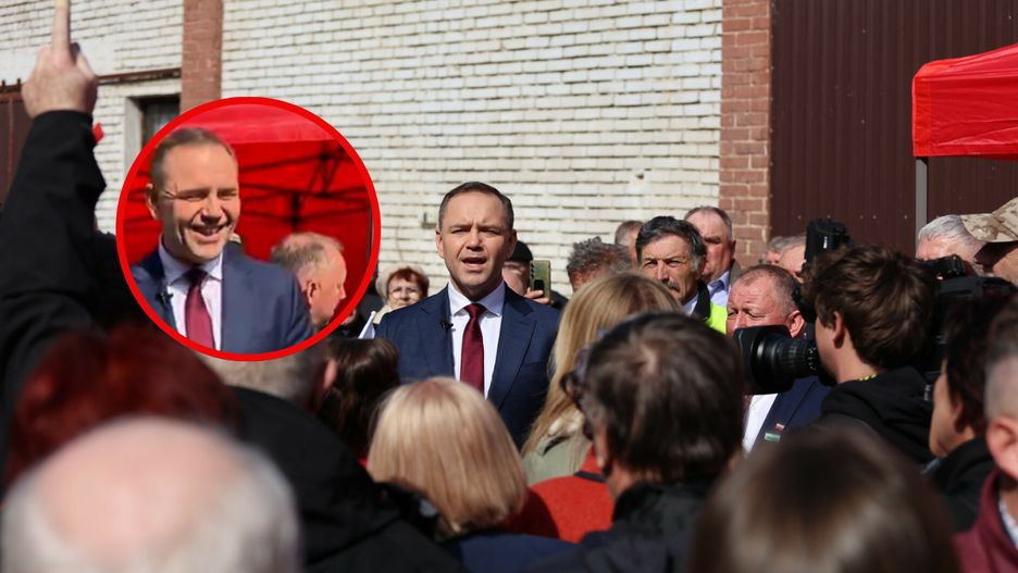 Karol Nawrocki nie wiedział, jak zareagować