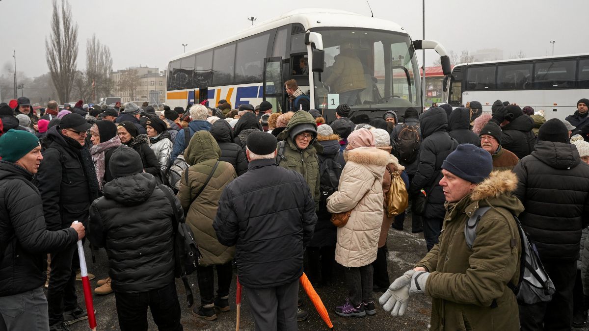 Wyjazd z Łodzi na ''Protest Wolnych Polaków''