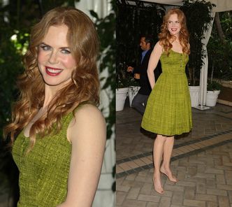 Nicole Kidman na zielono