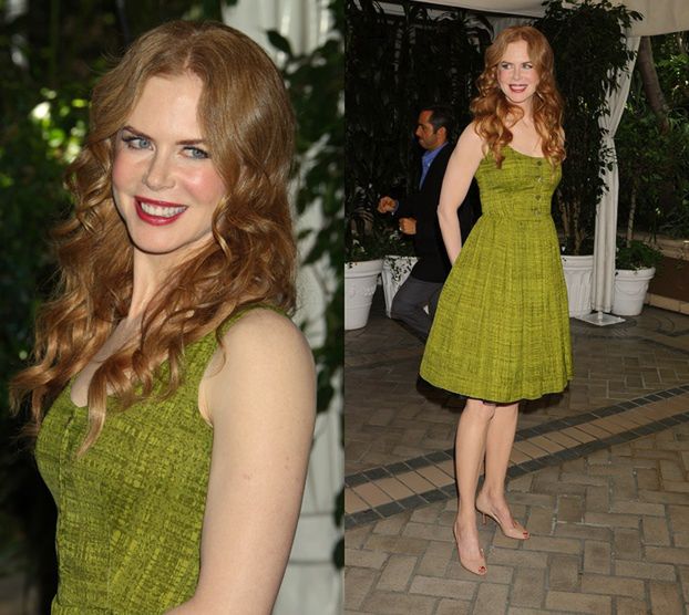 Nicole Kidman na zielono