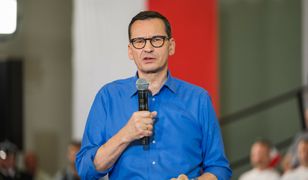Morawiecki atakuje PO. Mówi o "zamachu na Jana Pawła II"
