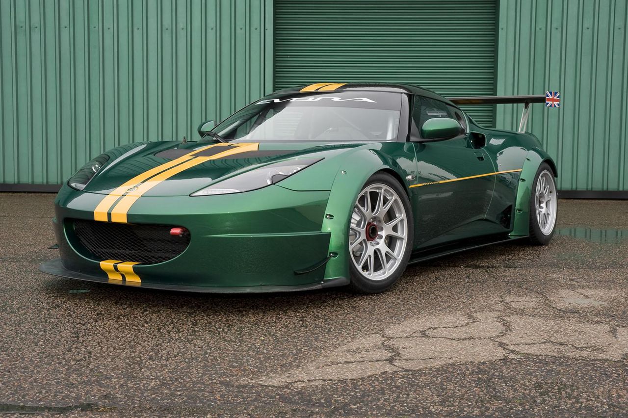 Lotus Evora GTC - wyścigowa zieleń