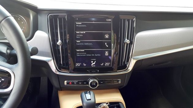 Volvo S90 nawiewy
